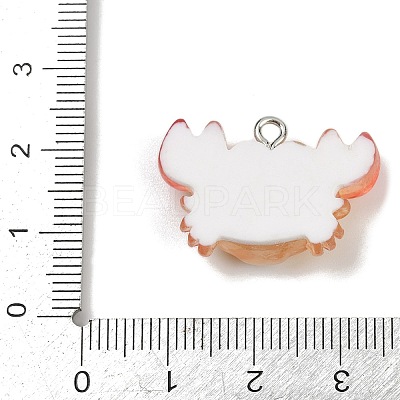 Marine Organism Resin Pendants RESI-Q022-03E-1