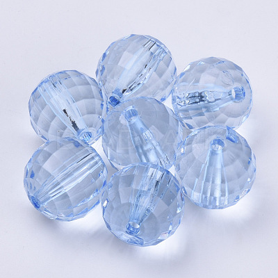 Transparent Acrylic Beads TACR-Q254-10mm-V41-1