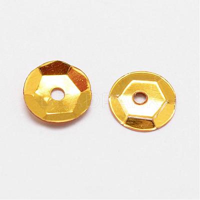 Plastic Paillette Beads PVC-A001-4mm-10-1