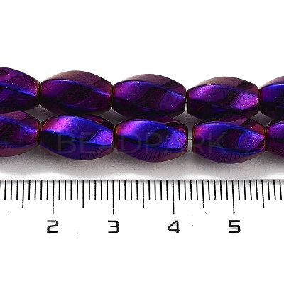 Synthetic Magnetic Hematite Beads Strands G-P545-G01-01-1