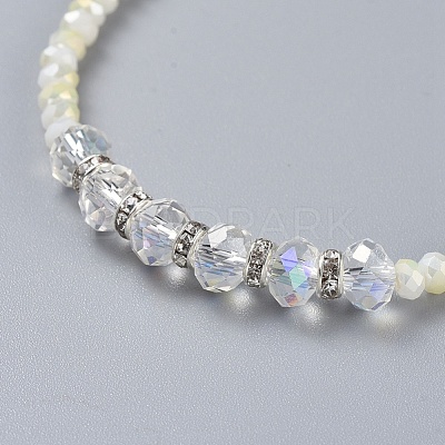 Glass Beads Bracelets BJEW-JB04398-1