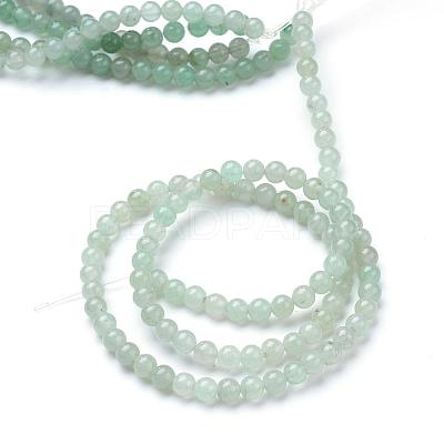 Natural Green Aventurine Bead Strands G-R412-15-10mm-1