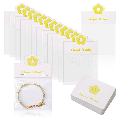 100Pcs Rectangle Clear Polypropylene Cellophane Bags CDIS-TA0001-37A-1