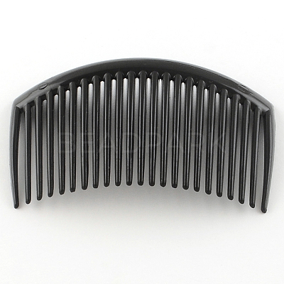 Hair Accessories Plastic Hair Comb Findings OHAR-S185-03-1