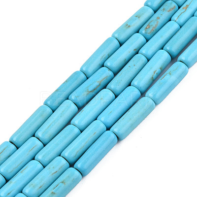 Synthetic Turquoise Bead Strands TURQ-S282-26-1