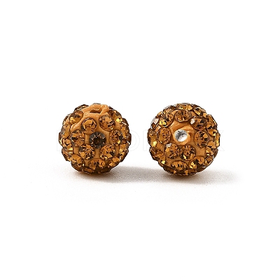 Pave Disco Ball Beads RB-H258-8MM-203-1