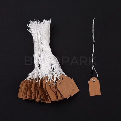 Kraft Paper Tags AJEW-C019-01-1