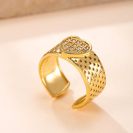 304 Stainless Steel Cuff Open Rings WG9BC70-01-1