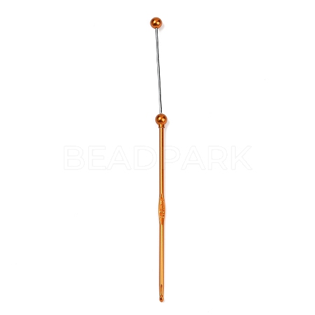 DIY Alloy Beadable Crochet Hooks AJEW-A064-02C-1