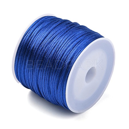 30M Nylon Satin Rattail Cords NWIR-YW0001-04-16-1