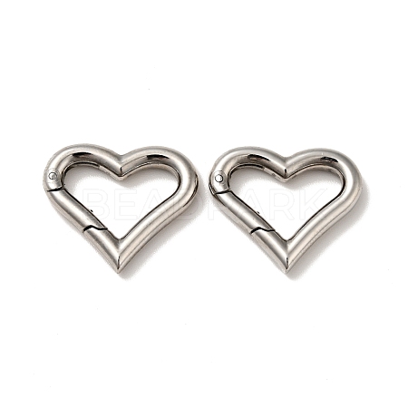 Non-Tarnish Vacuum Plating 304 Stainless Steel Spring Gate Rings STAS-G275-01P-1