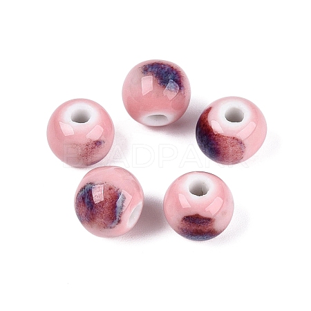 Vintage Handmade Porcelain Beads PORC-Q006-13A-32-1