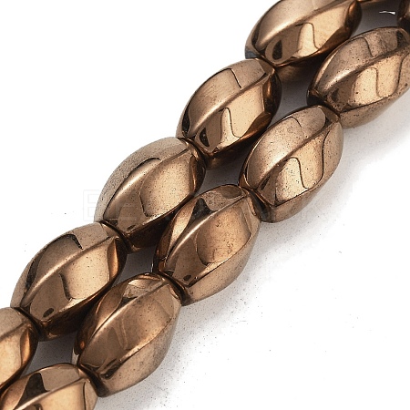Synthetic Magnetic Hematite Beads Strands G-P545-G01-01D-1