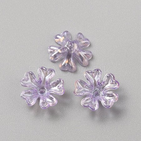 Plating Acrylic Beads OACR-CJC0007-06F-1