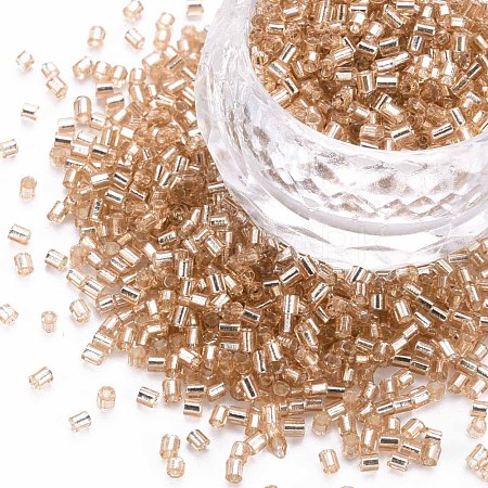 Glass Bugle Beads SEED-S032-08A-39A-1