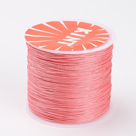 Round Waxed Polyester Cords YC-K002-0.6mm-11-1