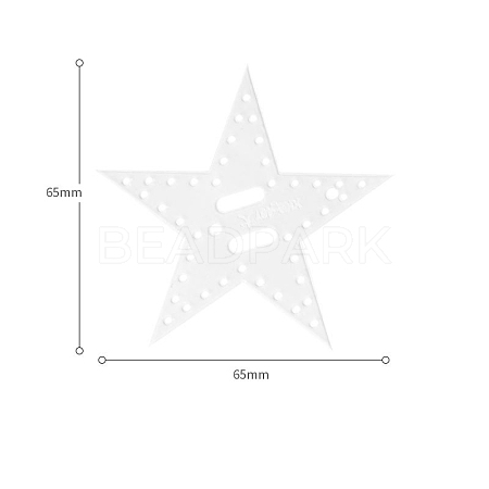 Flower/Smiling Face/Star/Square Acrylic Sheets PW-WG14968-05-1