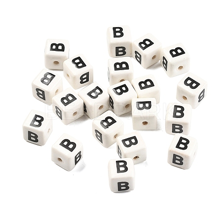20Pcs Porcelain Beads PORC-FS0001-08B-1