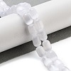 Natural Selenite Beads Strands G-F750-B-01-2