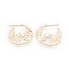 Brass Stud Earrings X-KK-S345-275-1