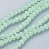 Glass Beads Strands X-GLAA-R029-3-1