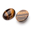 Natural Tiger Eye Oval Cabochons G-L394-06-25x18mm-2