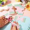 50Pcs Folding Paper Jewelry Display Cards ODIS-TA0001-07A-6