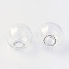 Round Mechanized Blown Glass Globe Ball Bottles X-BLOW-R001-16mm-2
