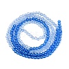 Transparent Glass Beads Strands GLAA-N074-01A-12-3