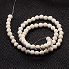 Natural Magnesite Beads Strands TURQ-L017-3mm-02A-3