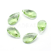 Faceted Glass Pendants GLAA-F069-S-A11-1