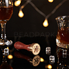 1Pc Golden Tone Brass Stamp Head DIY-OC0004-51K-5