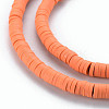 Handmade Polymer Clay Bead Strands CLAY-T002-4mm-62-3