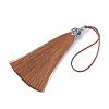 Nylon Tassel Big Pendant Decorations X-AJEW-N024-14-2