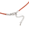 2MM Nylon Braided Cord Necklace Making MAK-A019-02P-21-3