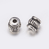 Tibetan Style Alloy Beads X-TIBEB-Q043-AS-FF-2