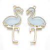 Epoxy Resin Pendants PALLOY-T056-43A-2