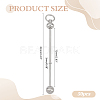 Alloy Beadable Keychain Bar AJEW-WH0314-898-2