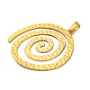 Ocean Series Alloy Pendants PALLOY-S195-02G-G-2