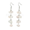 4 Pairs 4 Styles Natural Mixed Stone & Synthetic Turquoise Dangle Earrings for Women EJEW-TA00553-3