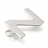 Non-Tarnish 201 Stainless Steel Charms STAS-C021-06P-Z-3