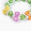 Acrylic Beads Kids Stretch Bracelets BJEW-JB03885-05-2