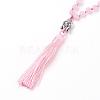 Tassel Pendant Necklaces NJEW-P191-A08-2