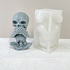 Halloween Theme DIY Candle Silicone Statue Molds DIY-C032-07-1