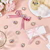 15Pcs 1-Hole Zinc Alloy Shank Buttons BUTT-MA0001-13C-4