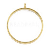 Ion Plating(IP) 304 Stainless Stee Locket Pendants STAS-S132-16G-07-1
