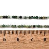 Natural Moss Agate Beads Strands G-A129-2mm-01A-3