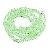 Transparent Glass Beads Strands GLAA-N018-4mm-05-2