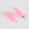 Resin Pendants RESI-WH0014-44A-1