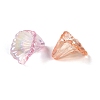 Plated AB Acrylic Beads Cap OACR-B025-02B-3